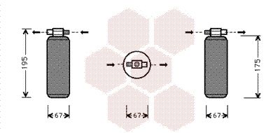 VAN WEZEL Sausinātājs, Kondicionieris 4300D015